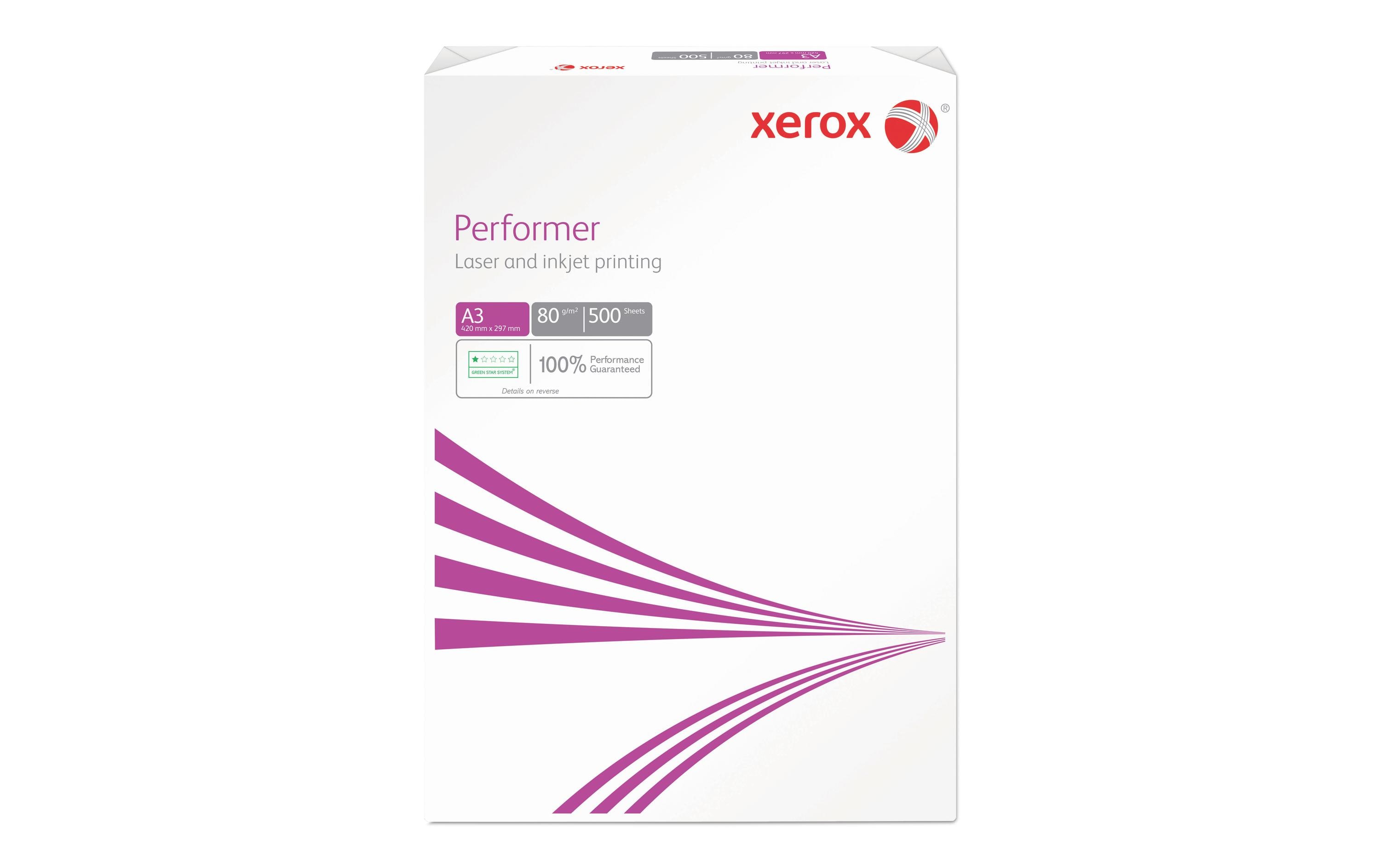 Antalis Kopierpapier Xerox Performer A3, Weiss, 80 g/m², 2500 Blatt Antalis Kopierpapier Xerox Performer A3, Weiss, 80 g/m², 2500 Blatt