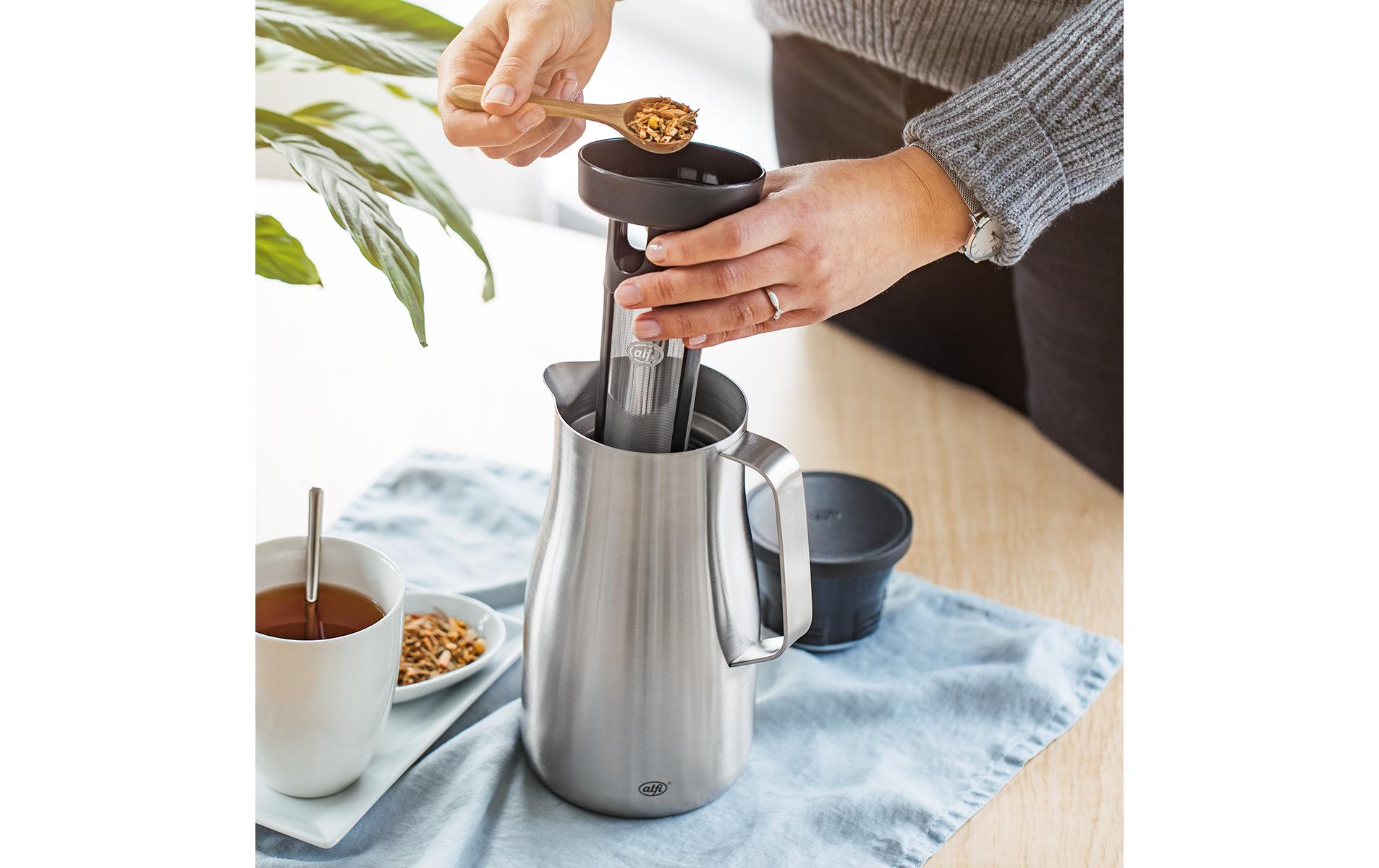 Alfi Thermoskanne Studio 1000 ml, Silber