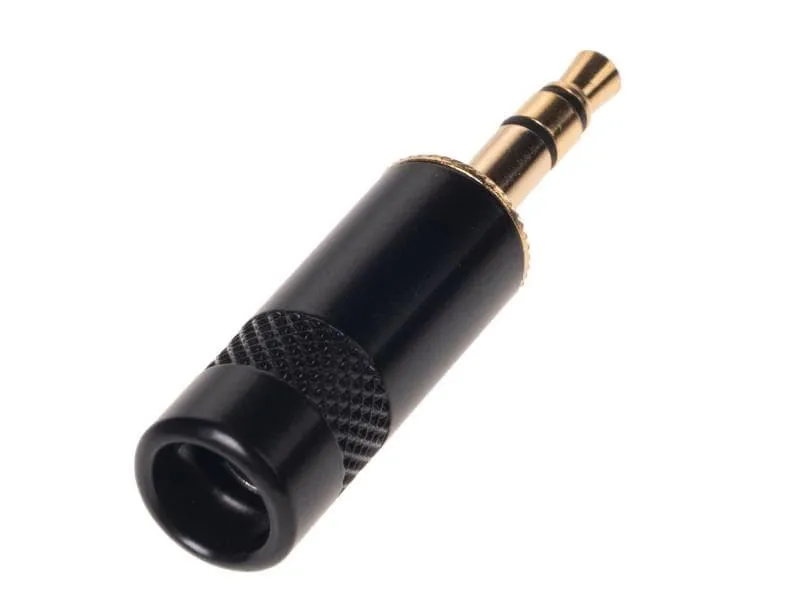 Bemero Stecker BC3001BK-M 3.5 mm Stereo Klinkenstecker schwarz Bemero Stecker BC3001BK-M 3.5 mm Stereo Klinkenstecker schwarz