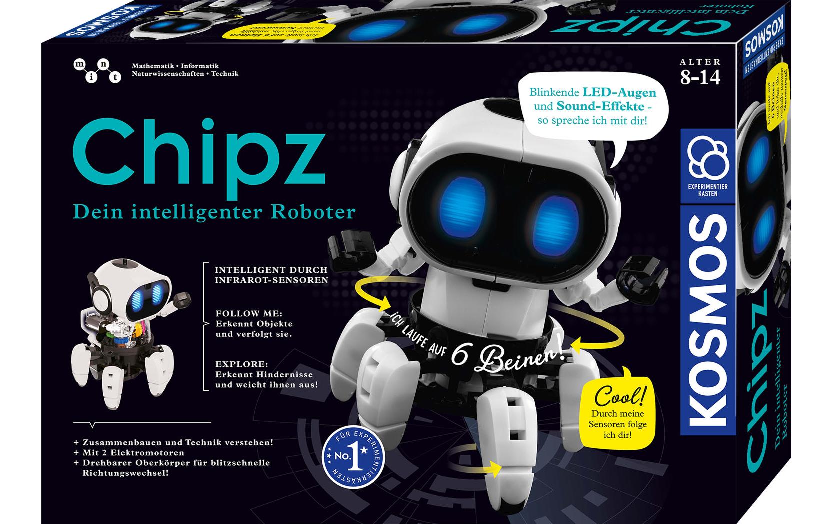 Kosmos Experimentierkasten Chipz – Dein intelligenter Roboter Kosmos Experimentierkasten Chipz – Dein intelligenter Roboter