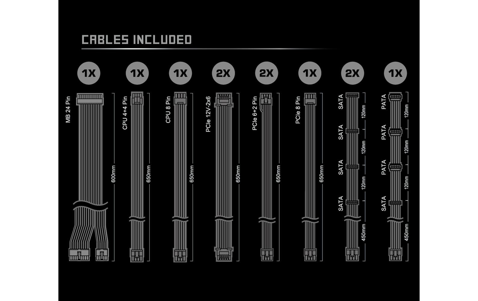ASRock Netzteil Steel Legend SL-1200G 1200 W