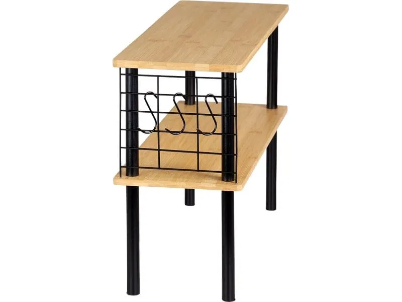 Kesper Küchenregal Schwarz/Braun Kesper Küchenregal Schwarz/Braun