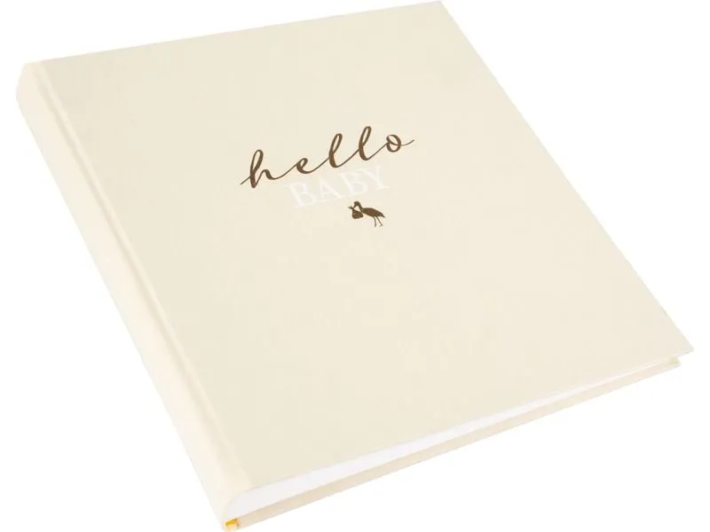 Goldbuch Babyalbum hello baby 30 x 31 cm, 60 Seiten Goldbuch Babyalbum hello baby 30 x 31 cm, 60 Seiten