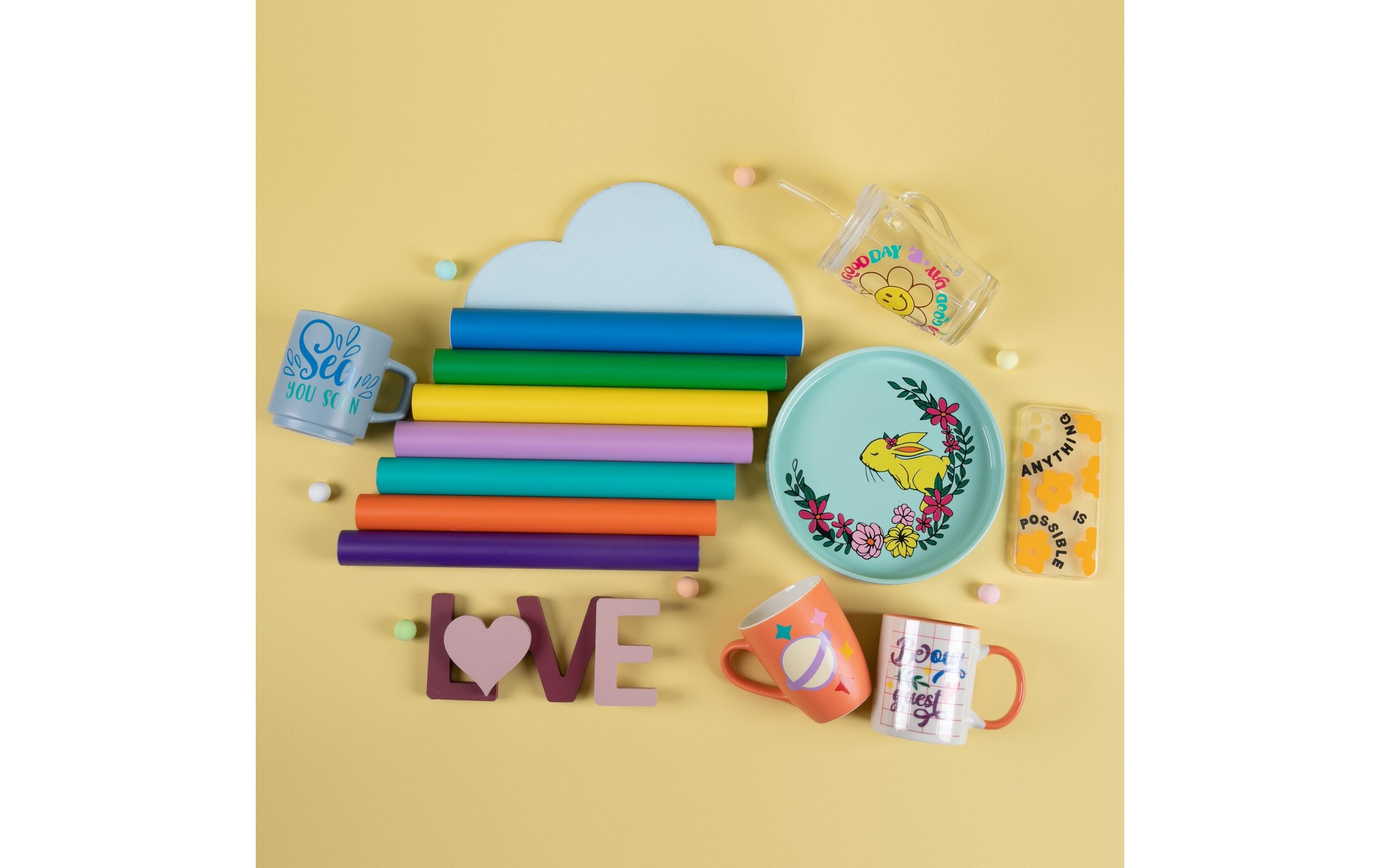 LOKLIK Zubehör Permanent klebendes Vinyl