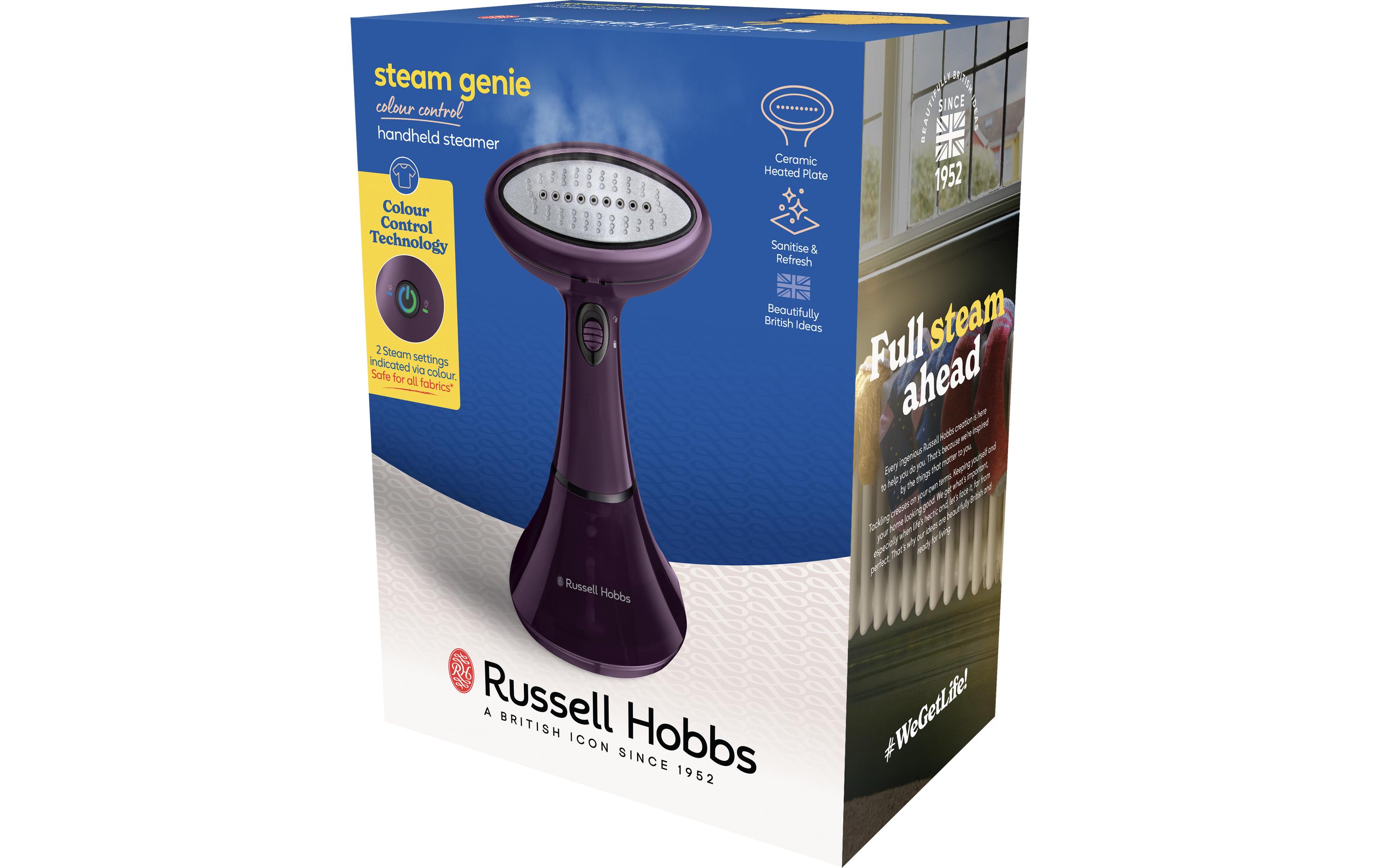 Russell Hobbs Dampfbürste Steam Genie Colour Control 1800 W
