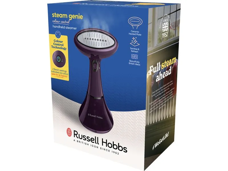 Russell Hobbs Dampfbürste Steam Genie Colour Control 1800 W