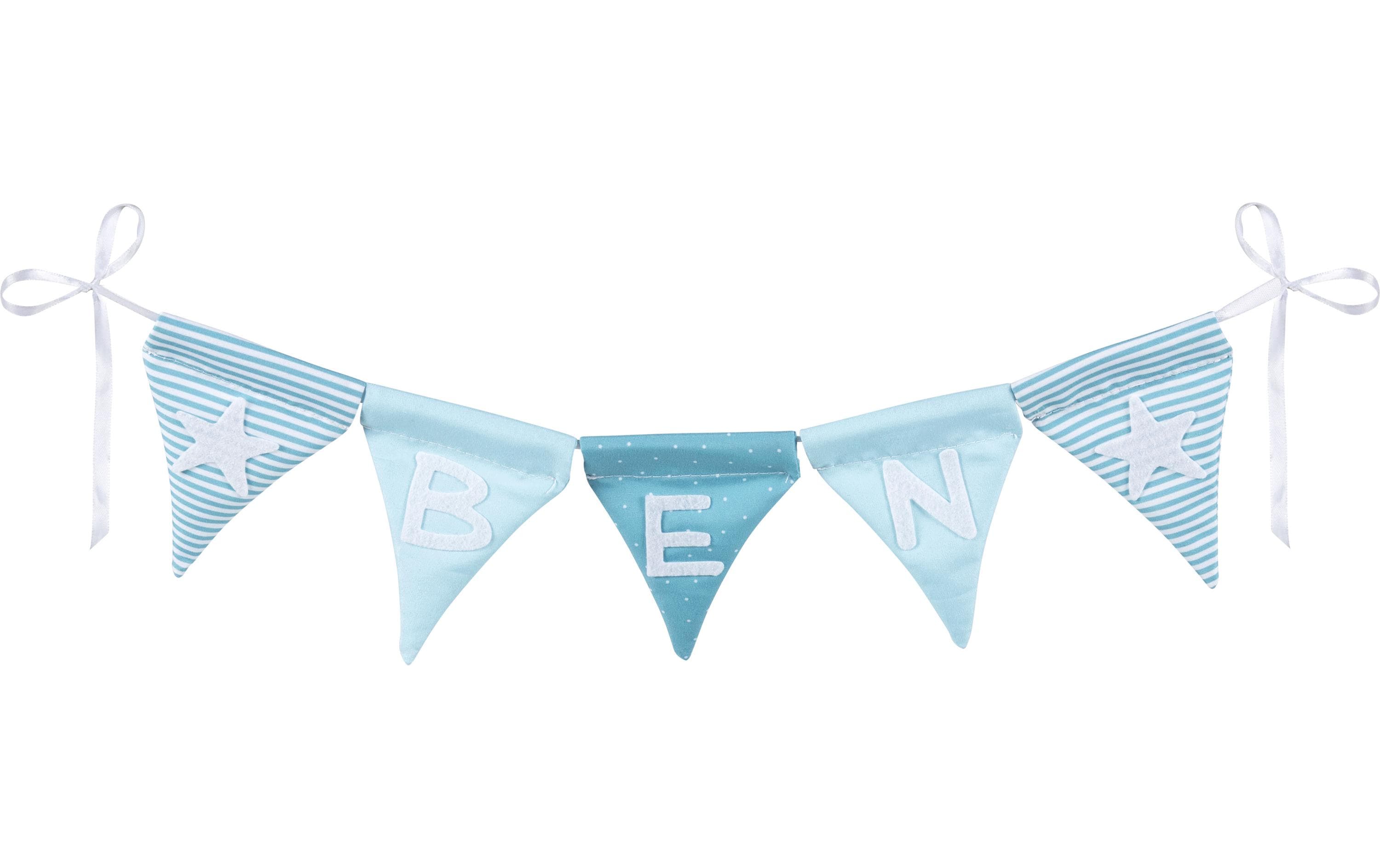 Goki Buchstabe Wimpelkette Blau Goki Buchstabe Wimpelkette Blau