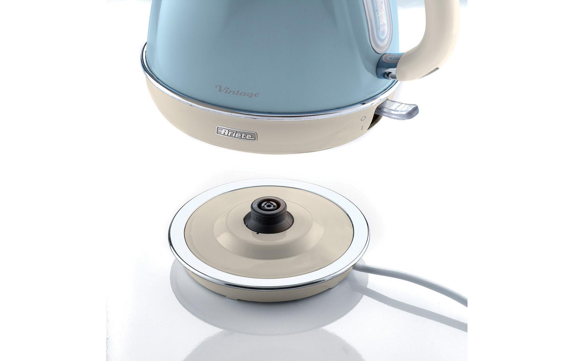 Ariete Wasserkocher Vintage 1.7 l, Blau