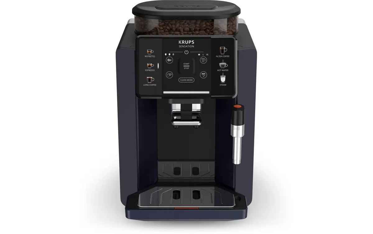 Krups Kaffeevollautomat Sensation EA910B Schwarz Krups Kaffeevollautomat Sensation EA910B Schwarz