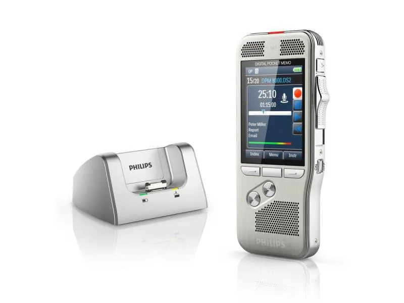 Philips Diktiergerät Digital Pocket Memo DPM8100 Integrator Philips Diktiergerät Digital Pocket Memo DPM8100 Integrator