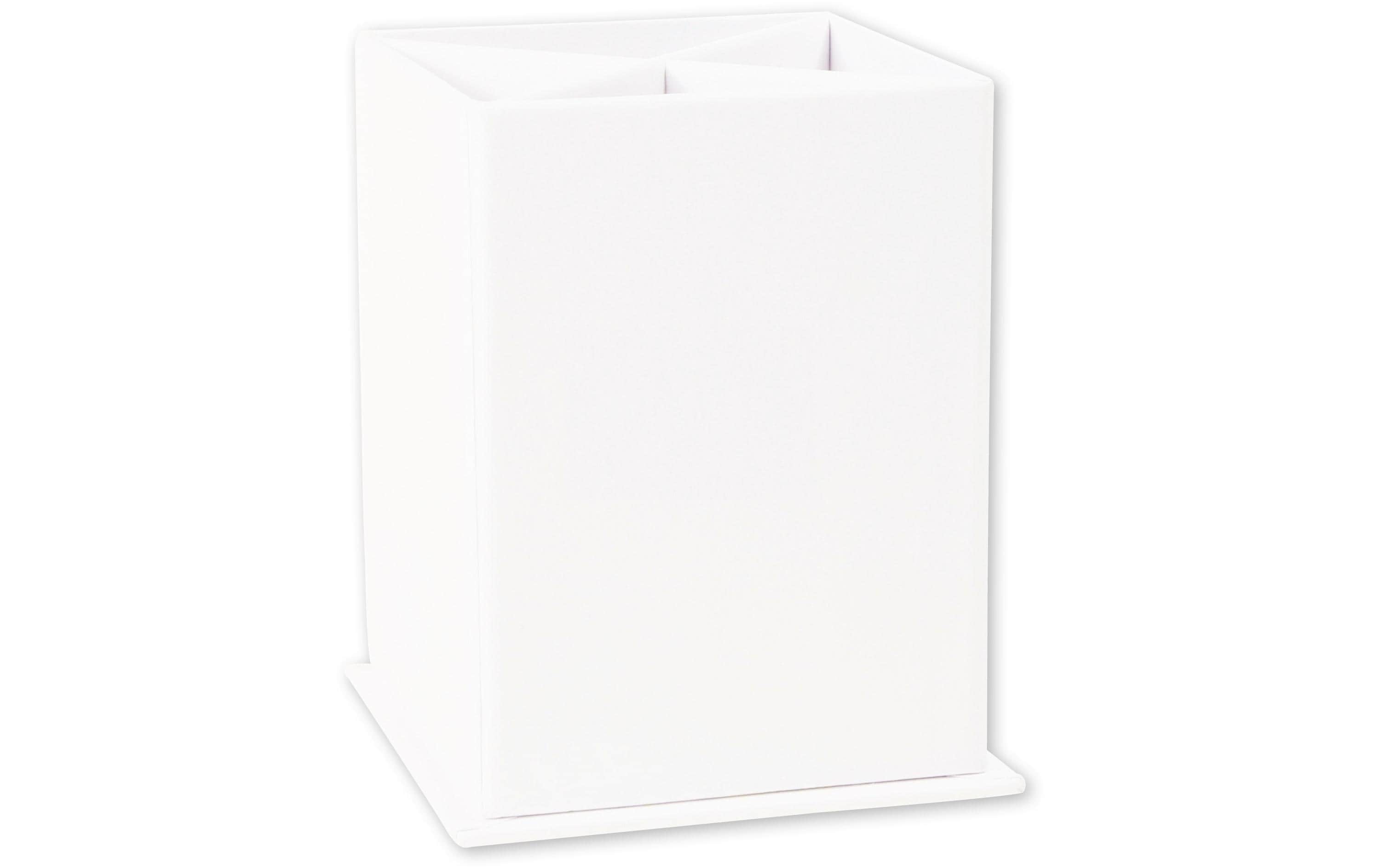 Clairefontaine Stiftehalter 8 x 8 x 11 cm, Weiss