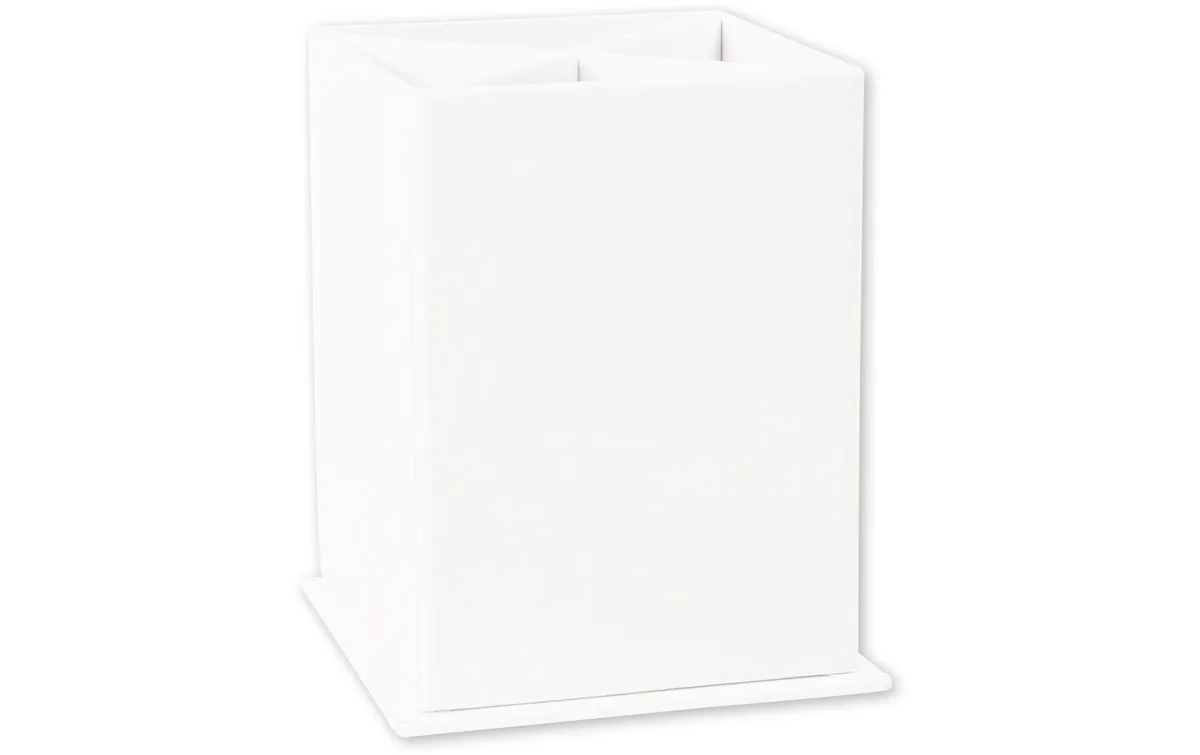 Clairefontaine Stiftehalter 8 x 8 x 11 cm, Weiss Clairefontaine Stiftehalter 8 x 8 x 11 cm, Weiss