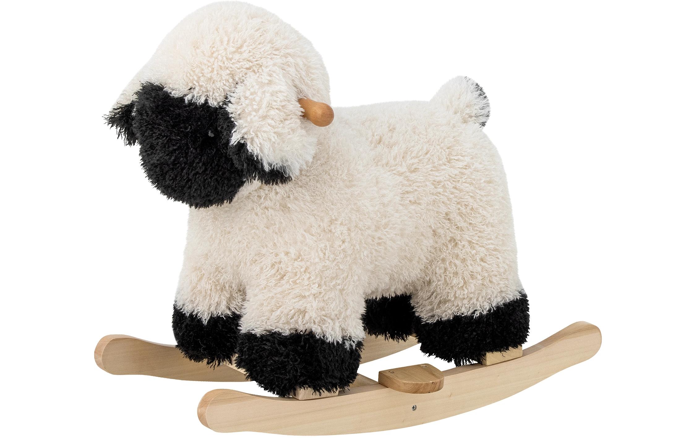 Bloomingville Schaukeltier Dolly Schaf Weiss