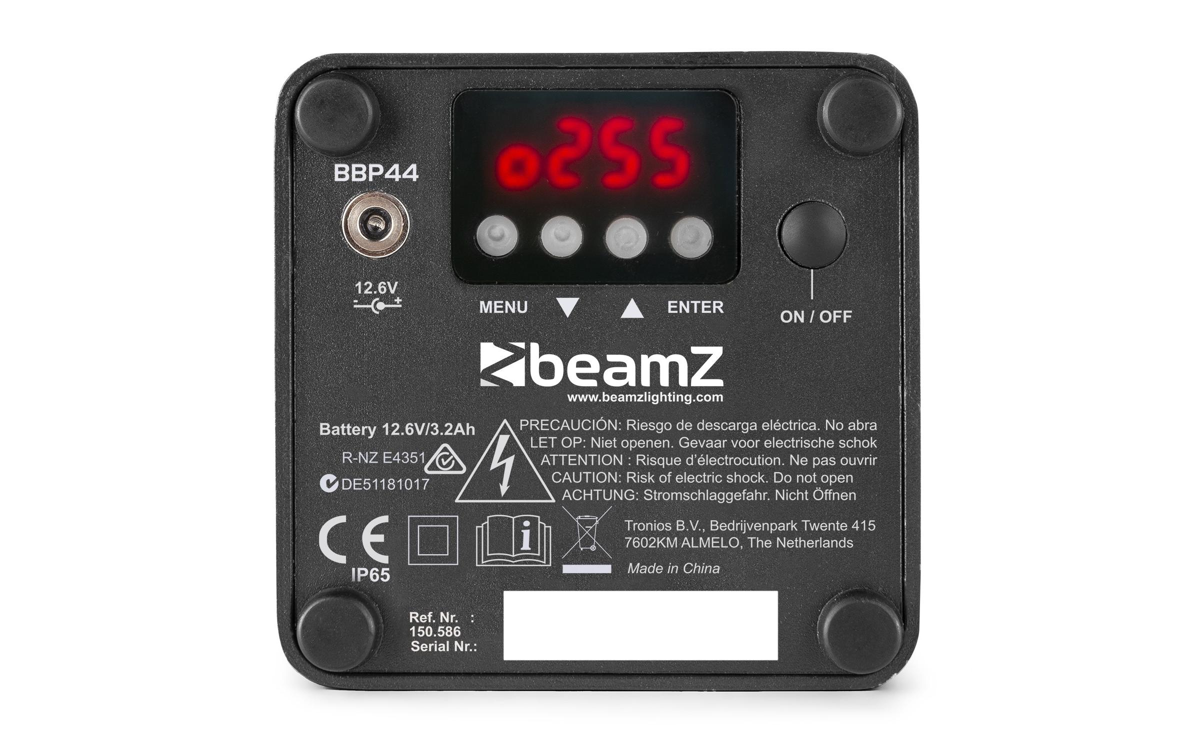 BeamZ Bodenstrahler BBP44 Mini Uplight Par