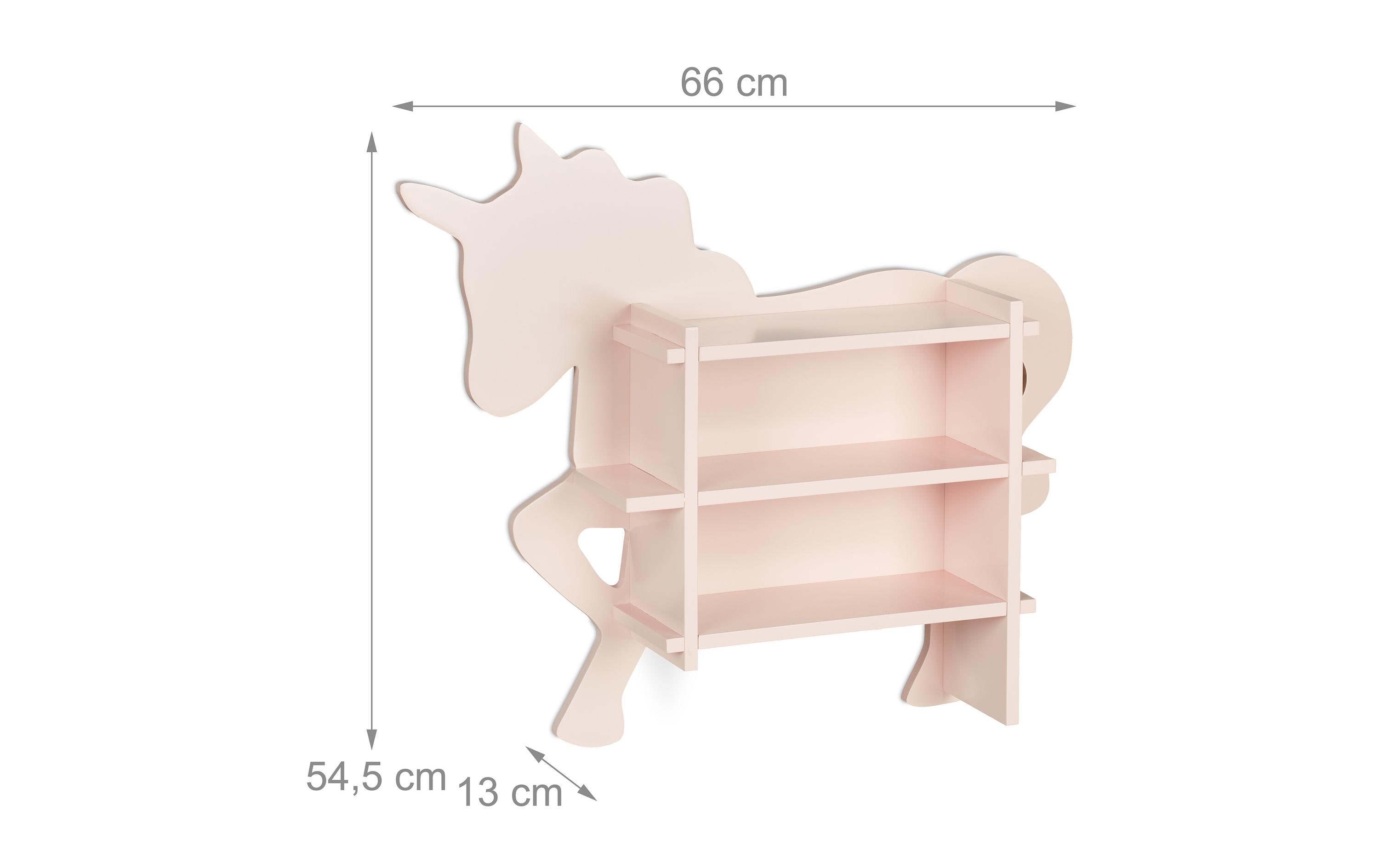 relaxdays Kinderregal Einhorn