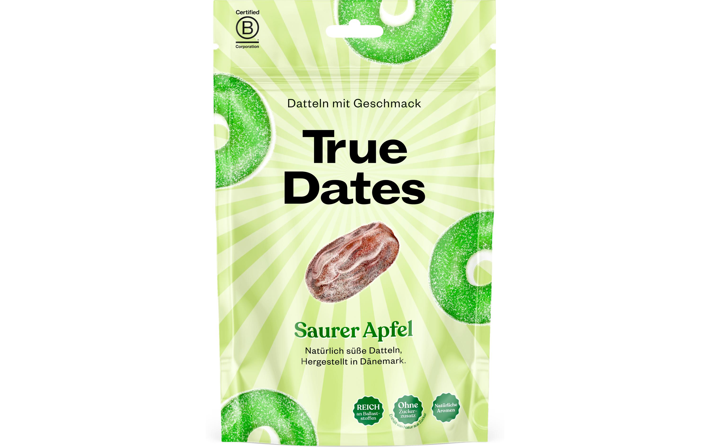 True Gum True Dates – Saurer Apfel 100g