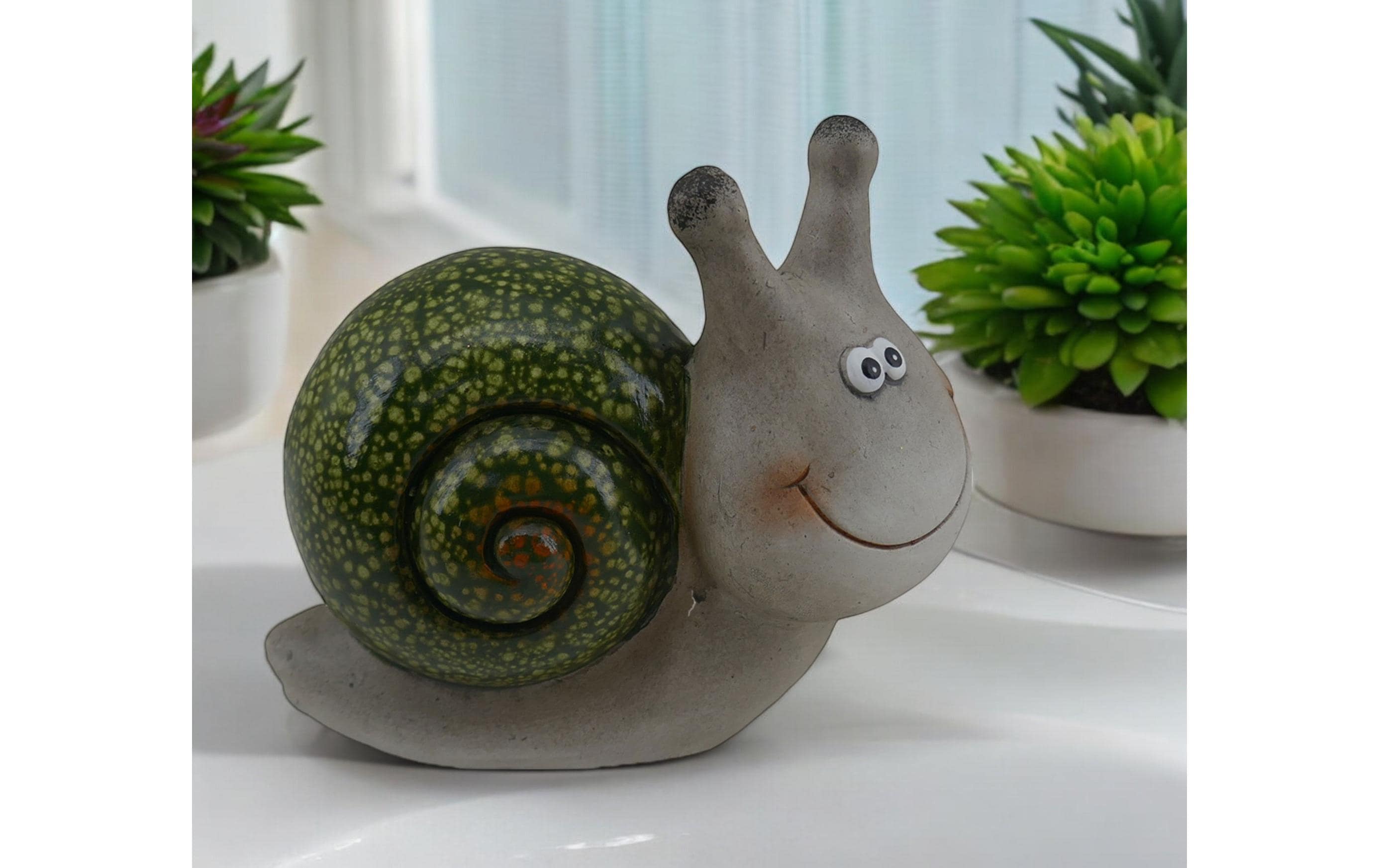 Dameco Dekofigur Schnecke 11 cm