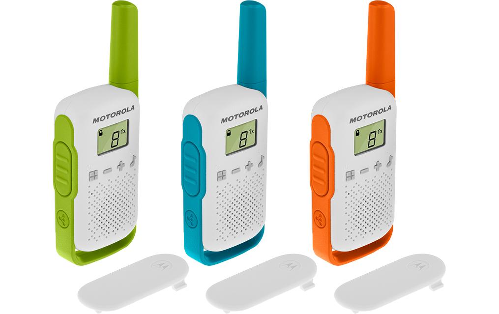 Motorola Funkgeräte-Set Talkabout T42 3er Motorola Funkgeräte-Set Talkabout T42 3er