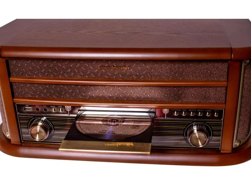 soundmaster Stereoanlage NR565DAB Braun soundmaster Stereoanlage NR565DAB Braun
