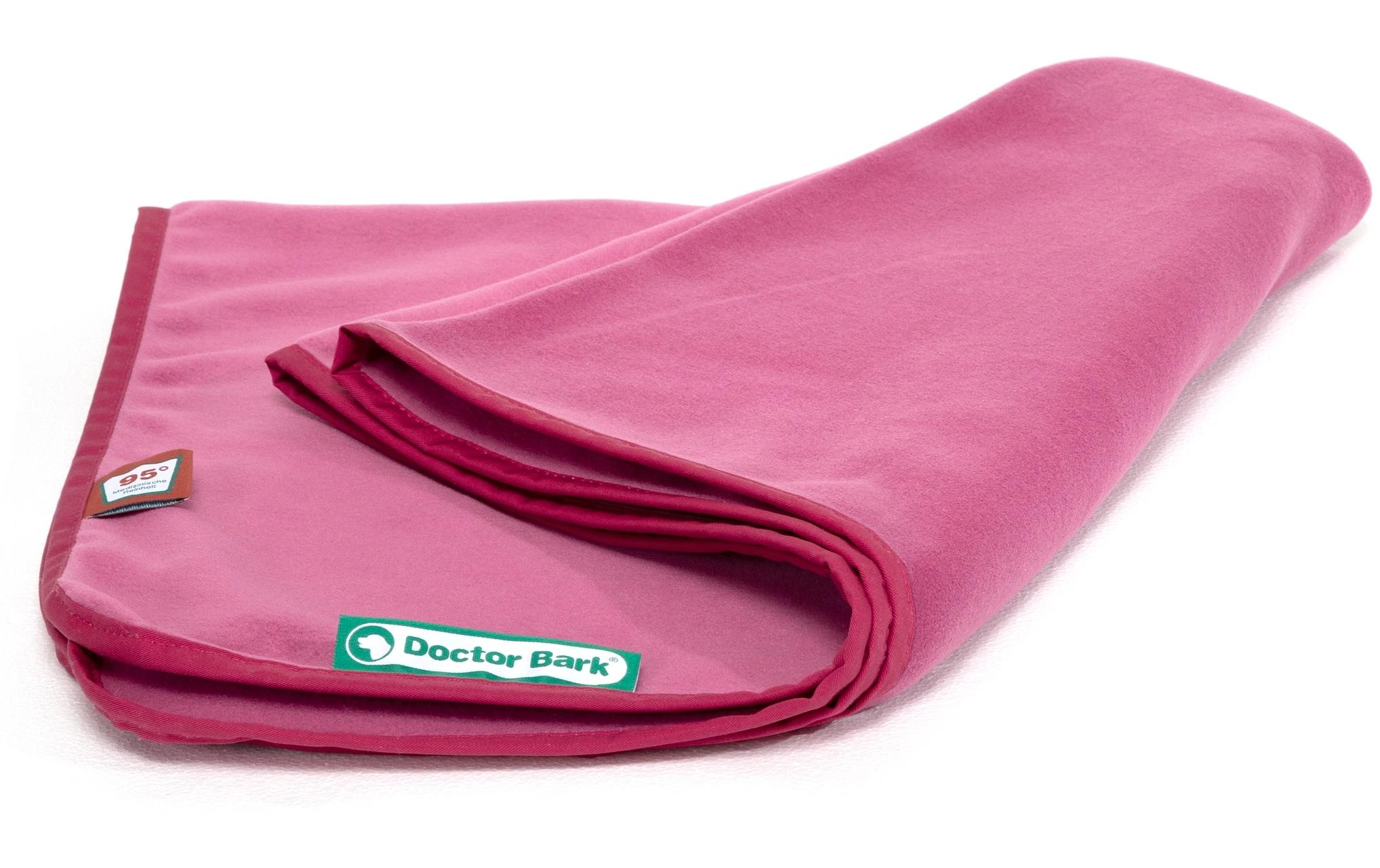 Doctor Bark Hunde-Decke Fleece L Hot pink, 100 x 70 cm Doctor Bark Hunde-Decke Fleece L Hot pink, 100 x 70 cm