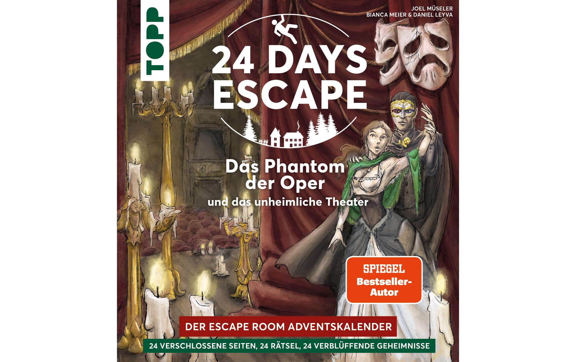 Frechverlag Adventskalender 24 Days Escape, Das Phantom der Oper