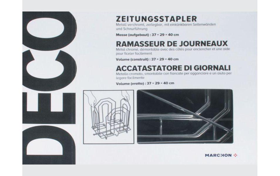 Office Zeitungsständer Office Silber Office Zeitungsständer Office Silber