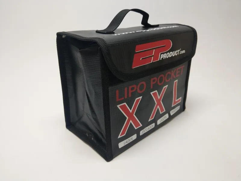 EP LiPo-Tasche XXL 215 x 155 x 115 mm EP LiPo-Tasche XXL 215 x 155 x 115 mm