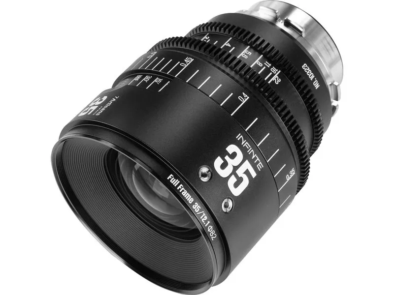 7Artisans Festbrennweite 35mm T/2.1 INFINTE Schwarz – Arri PL