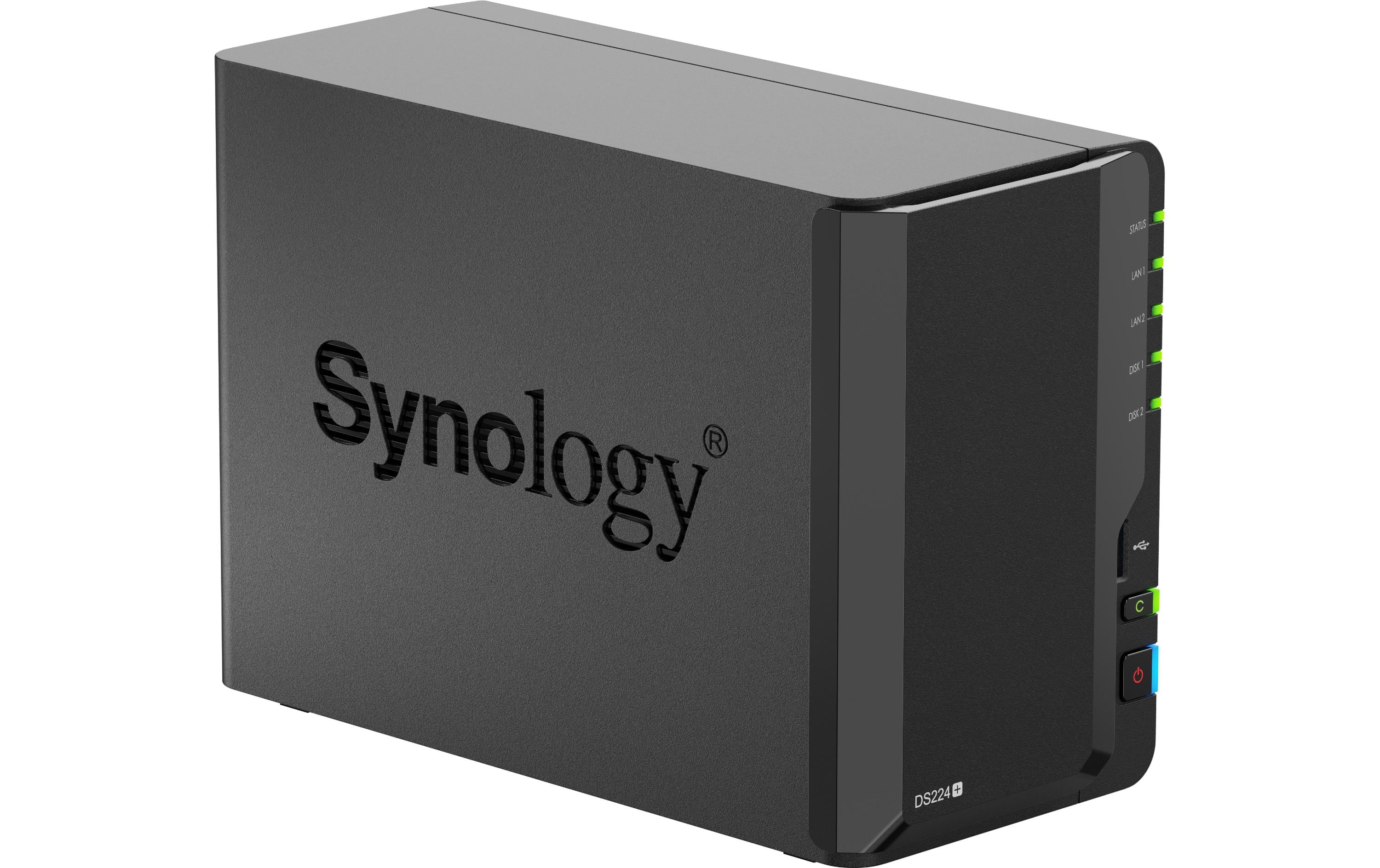 Synology NAS DiskStation DS224+ 2-bay WD Purple 4 TB
