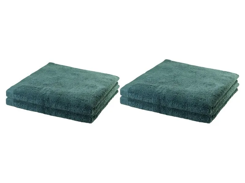 COCON Frottierwäscheset Eukalyptusgrün, 4er-Set COCON Frottierwäscheset Eukalyptusgrün, 4er-Set