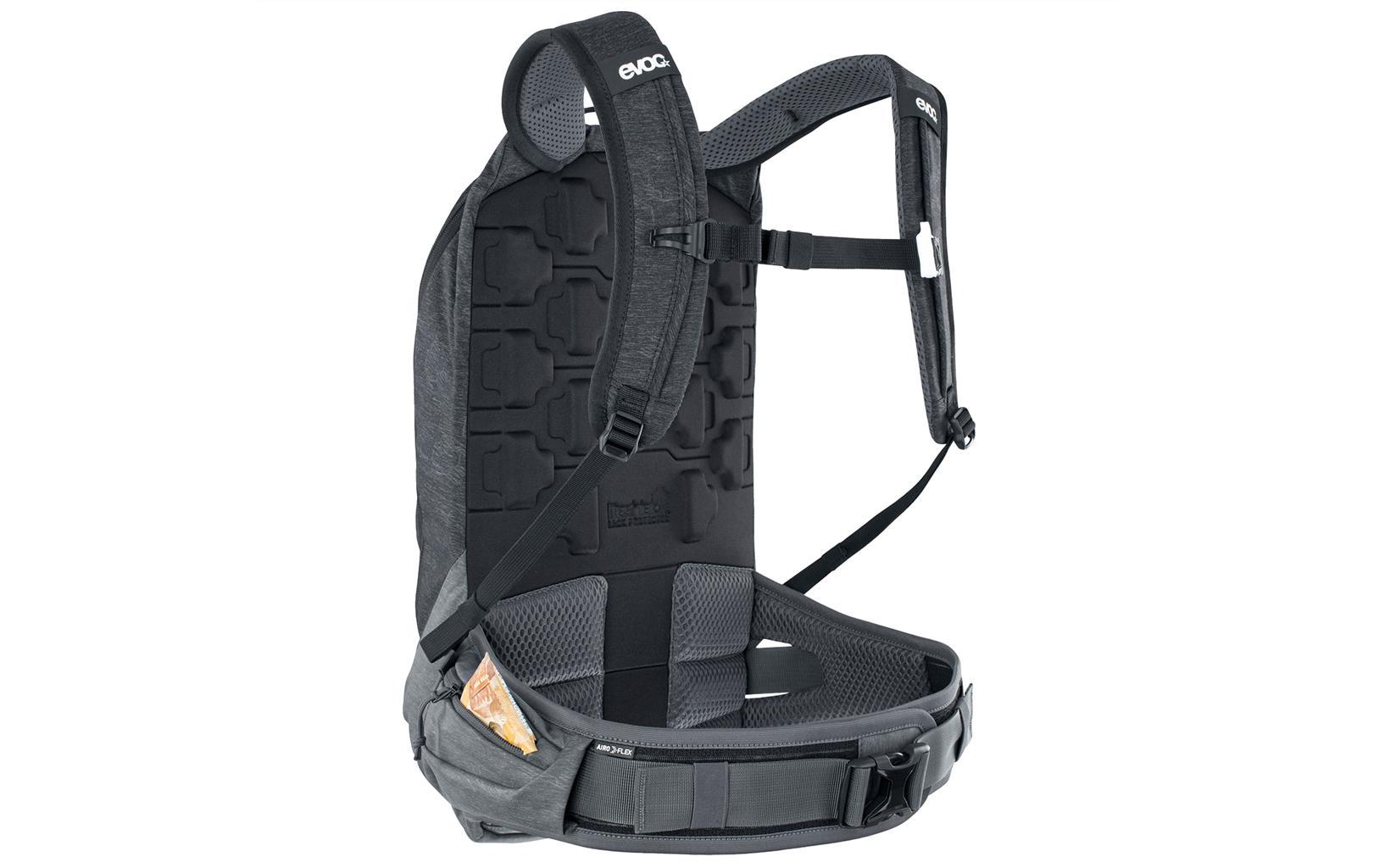 evoc Rucksack Trail Pro 10 l, Black/Carbon Grey evoc Rucksack Trail Pro 10 l, Black/Carbon Grey