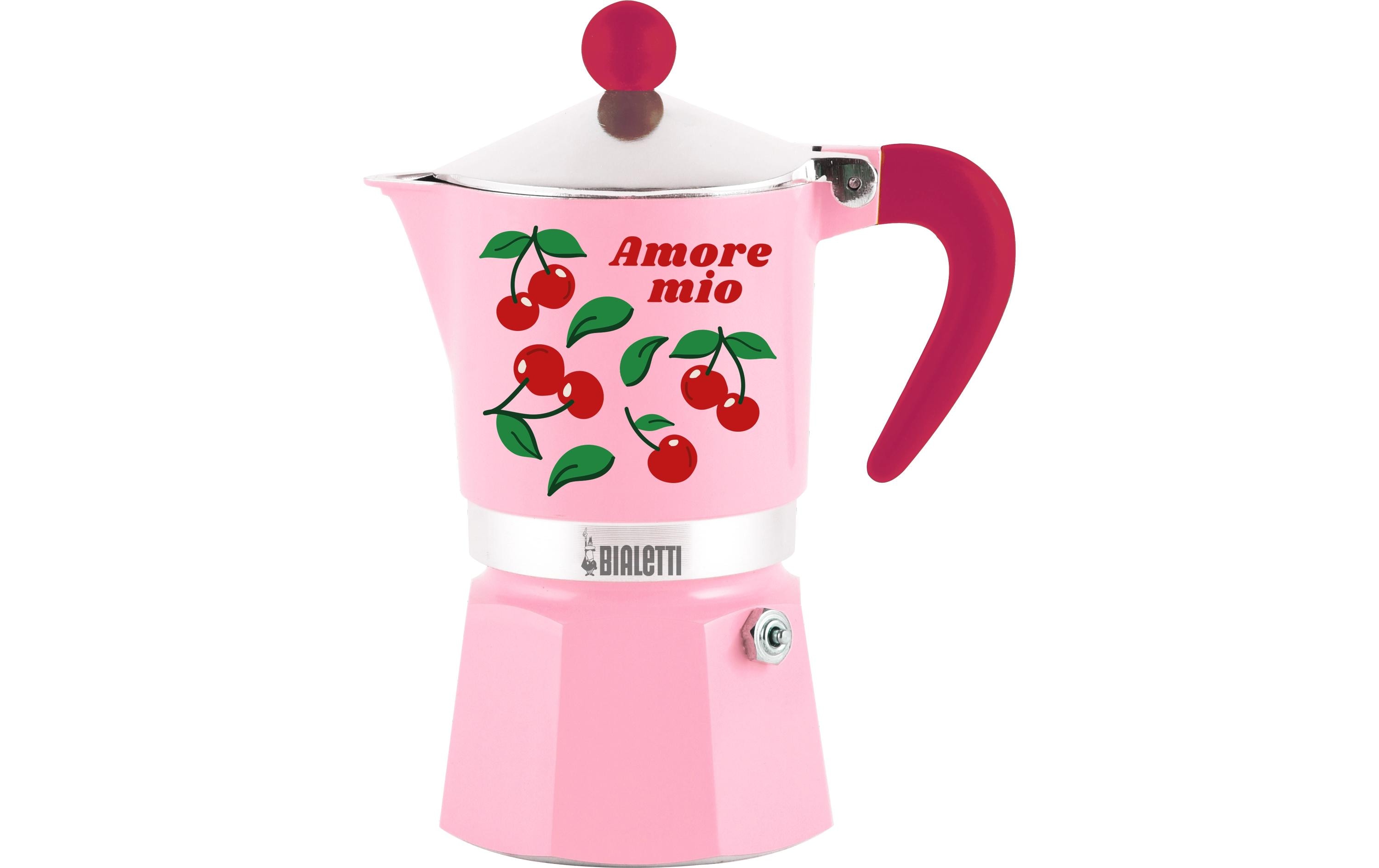 Bialetti Espressokanne Moka Rainbow Cherries Für 3 Tassen