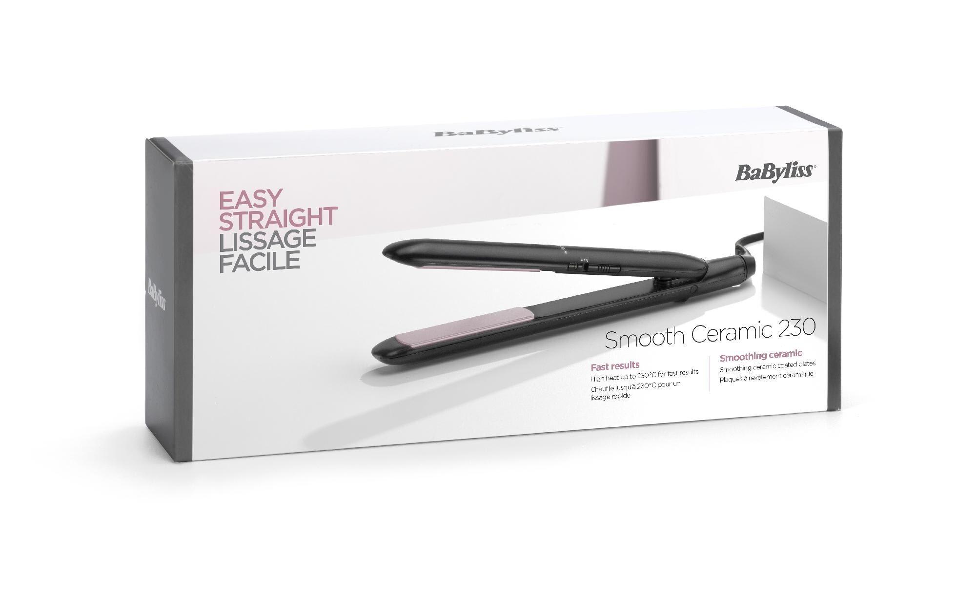 Babyliss Haarglätter Smooth Ceramic 230