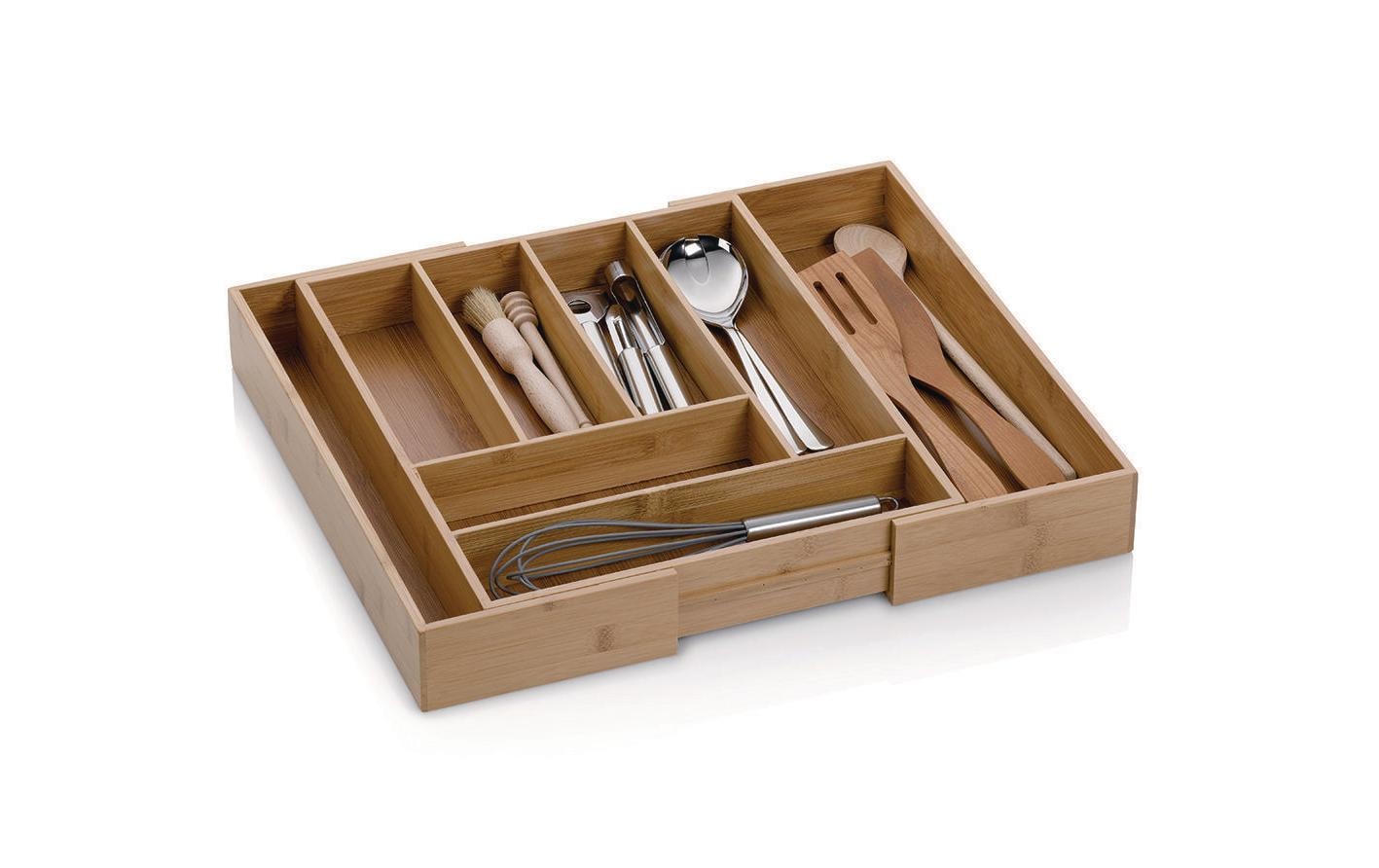 Kela Besteckkasten Kalma Braun