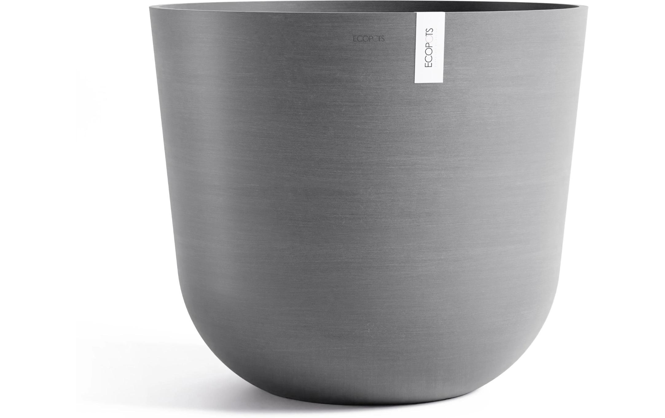 Ecopots Blumentopf Oslo Ø 65 cm Grau