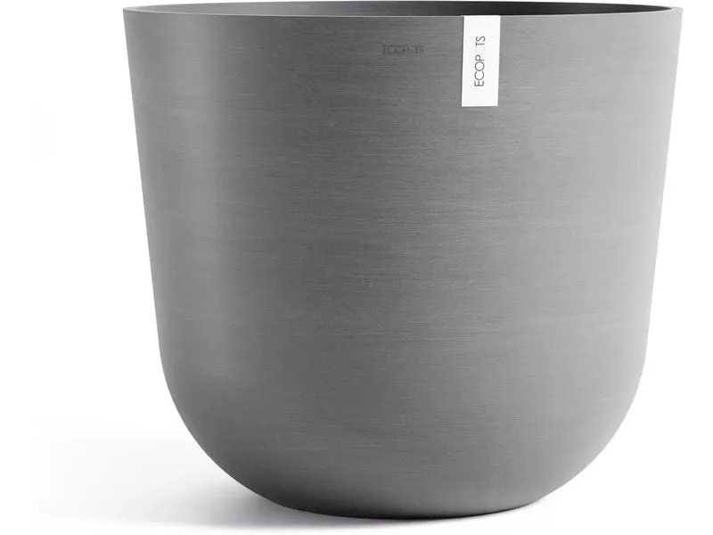 Ecopots Blumentopf Oslo Ø 65 cm Grau Ecopots Blumentopf Oslo Ø 65 cm Grau