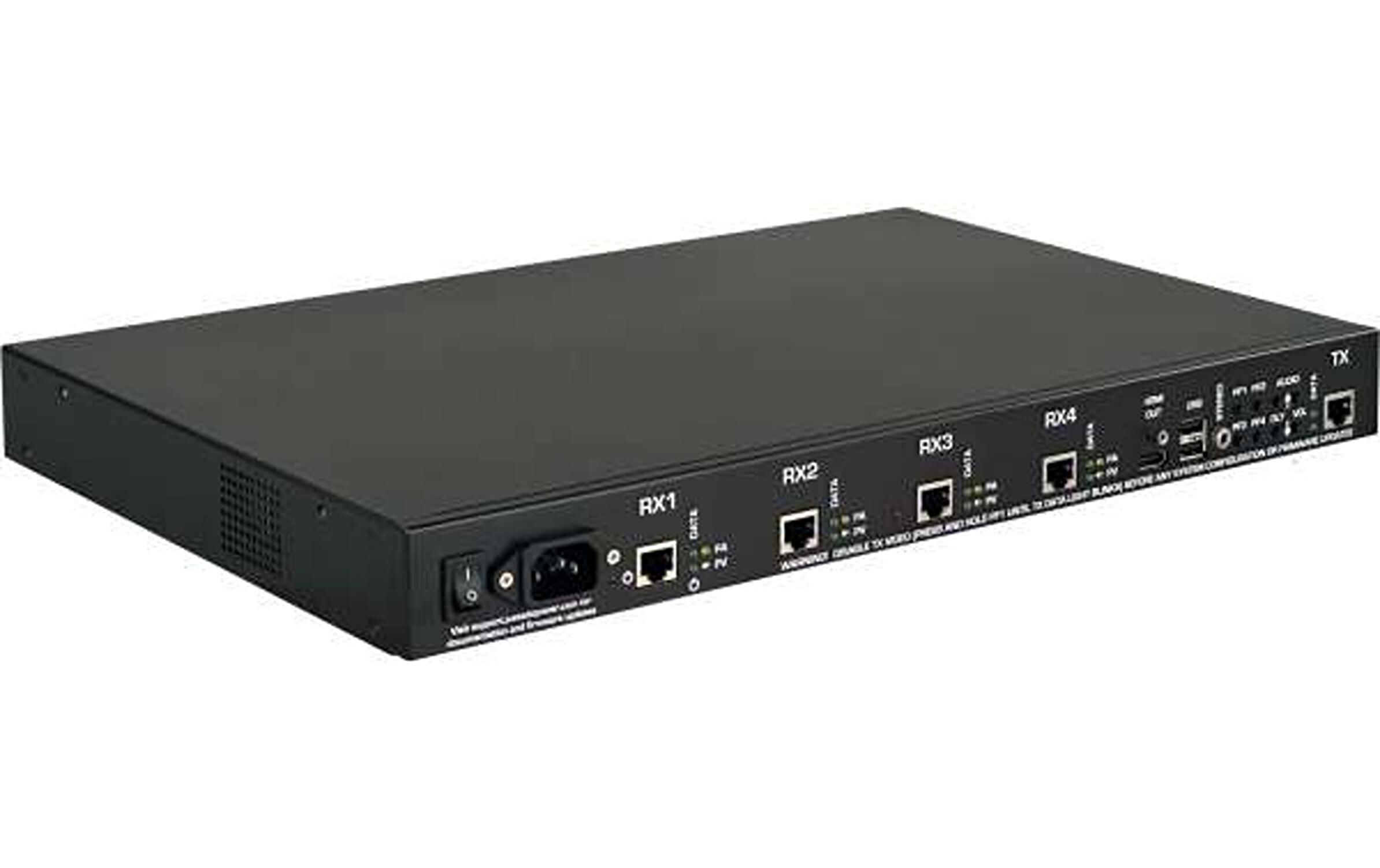 JUSTADDPOWER IP Transmitter VBS-MAX-QX für Video Tiling und Warping JUSTADDPOWER IP Transmitter VBS-MAX-QX für Video Tiling und Warping