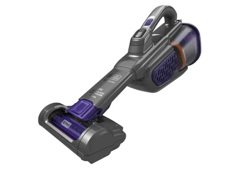 BLACK+DECKER Akku-Handsauger 36 Wh 18 V Lithium Tierhaar BLACK+DECKER Akku-Handsauger 36 Wh 18 V Lithium Tierhaar