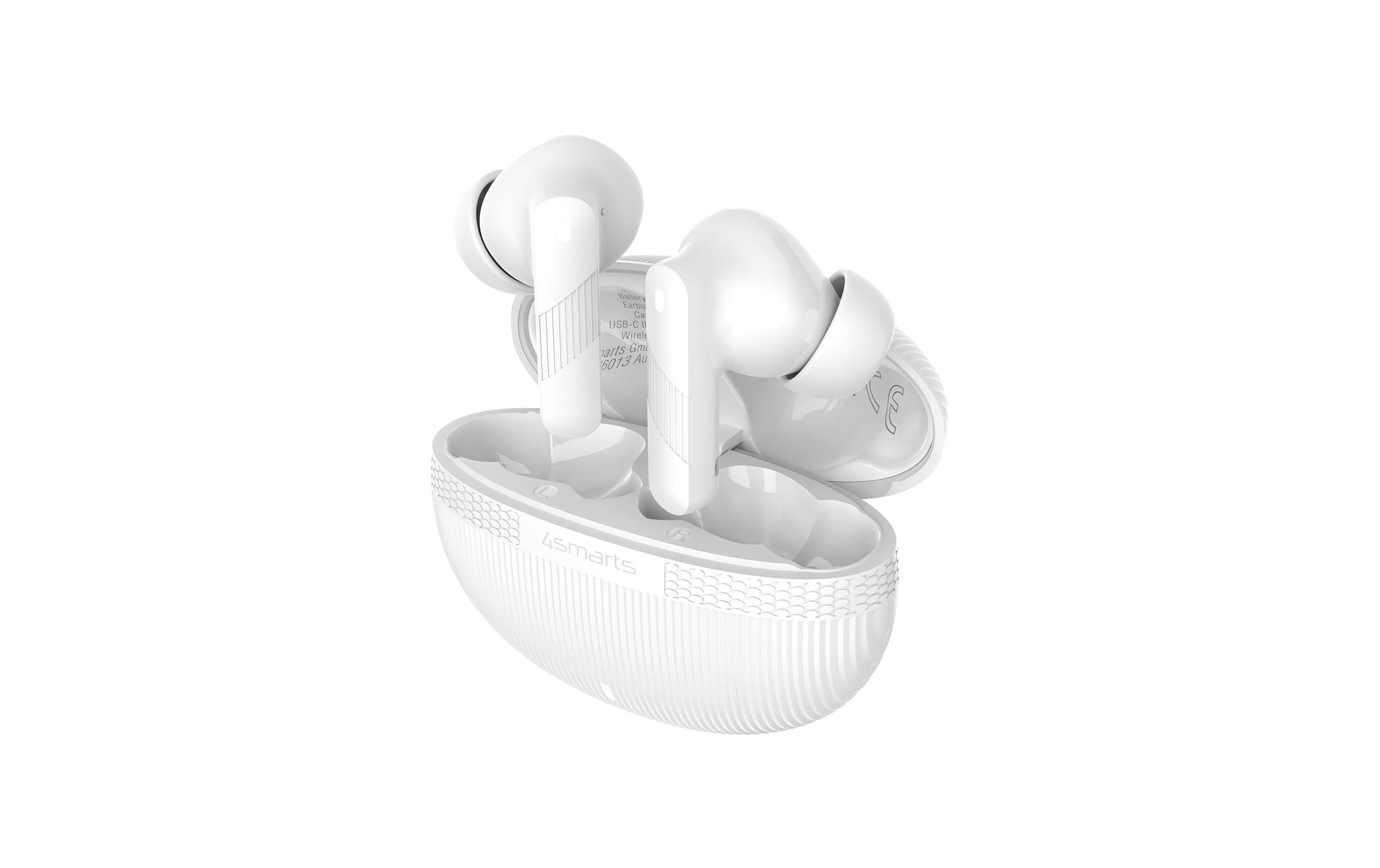 4smarts Wireless In-Ear-Kopfhörer SkyBuds Pro ANC Weiss