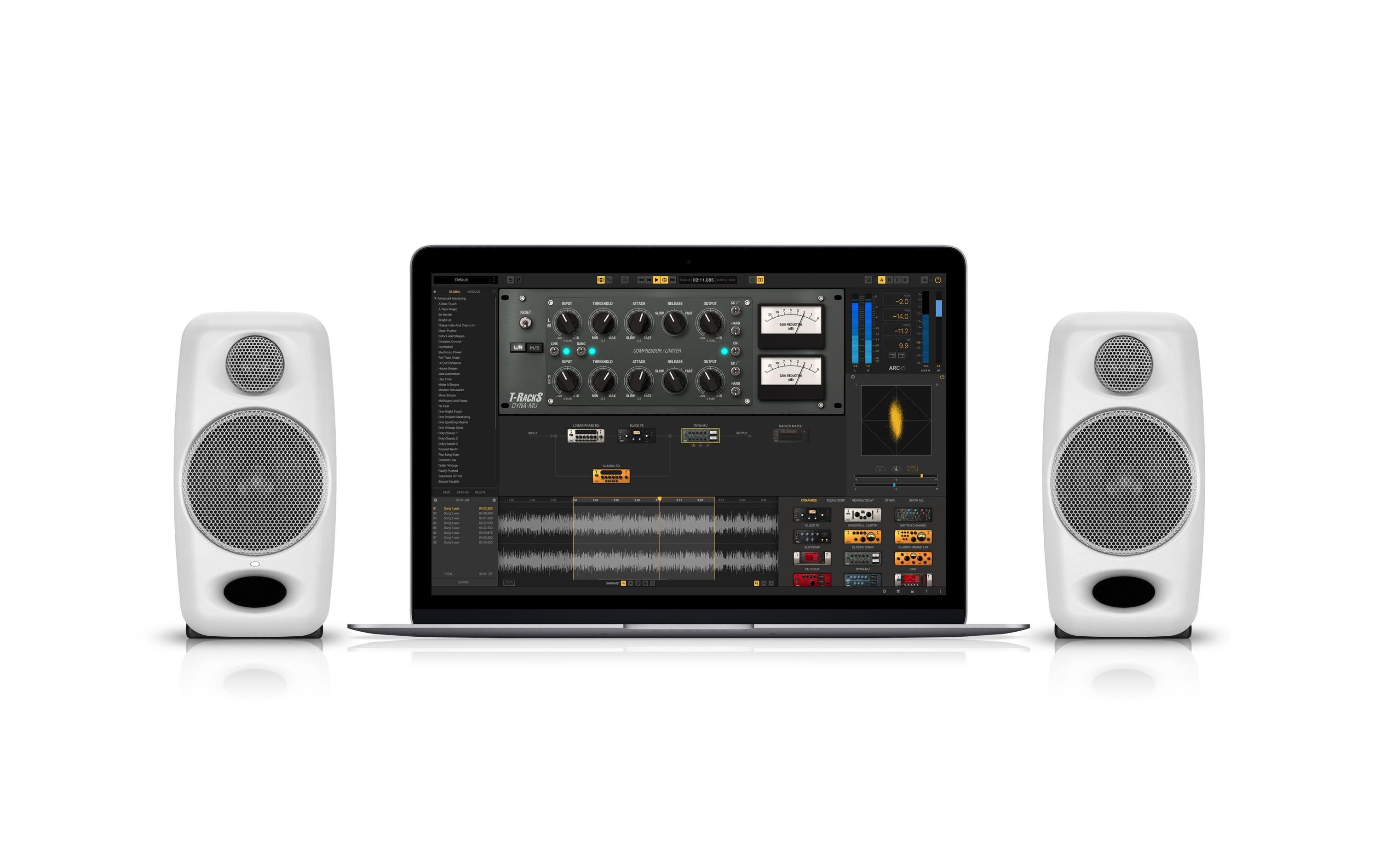 IK Multimedia Studiomonitore iLoud Micro Monitor Weiss