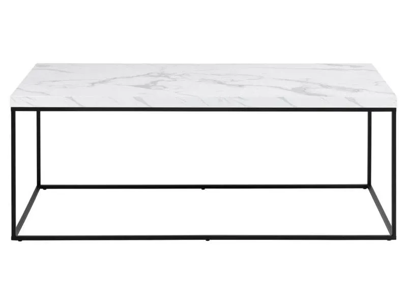 AC Design Couchtisch Barossa 110 x 55 x 45 cm, Schwarz/Weiss AC Design Couchtisch Barossa 110 x 55 x 45 cm, Schwarz/Weiss