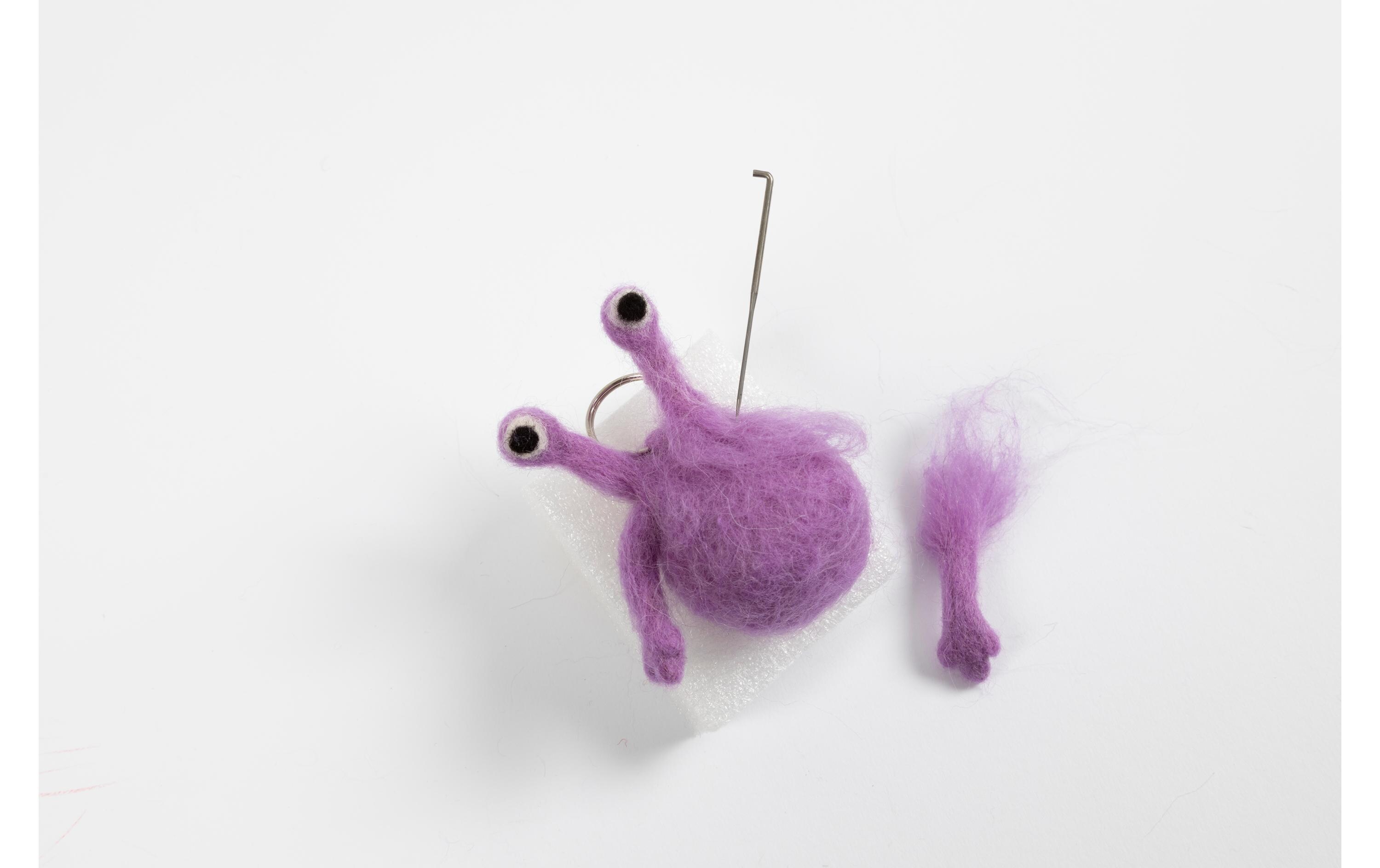 Creativ Company Bastelset Nadelfilzen Monster