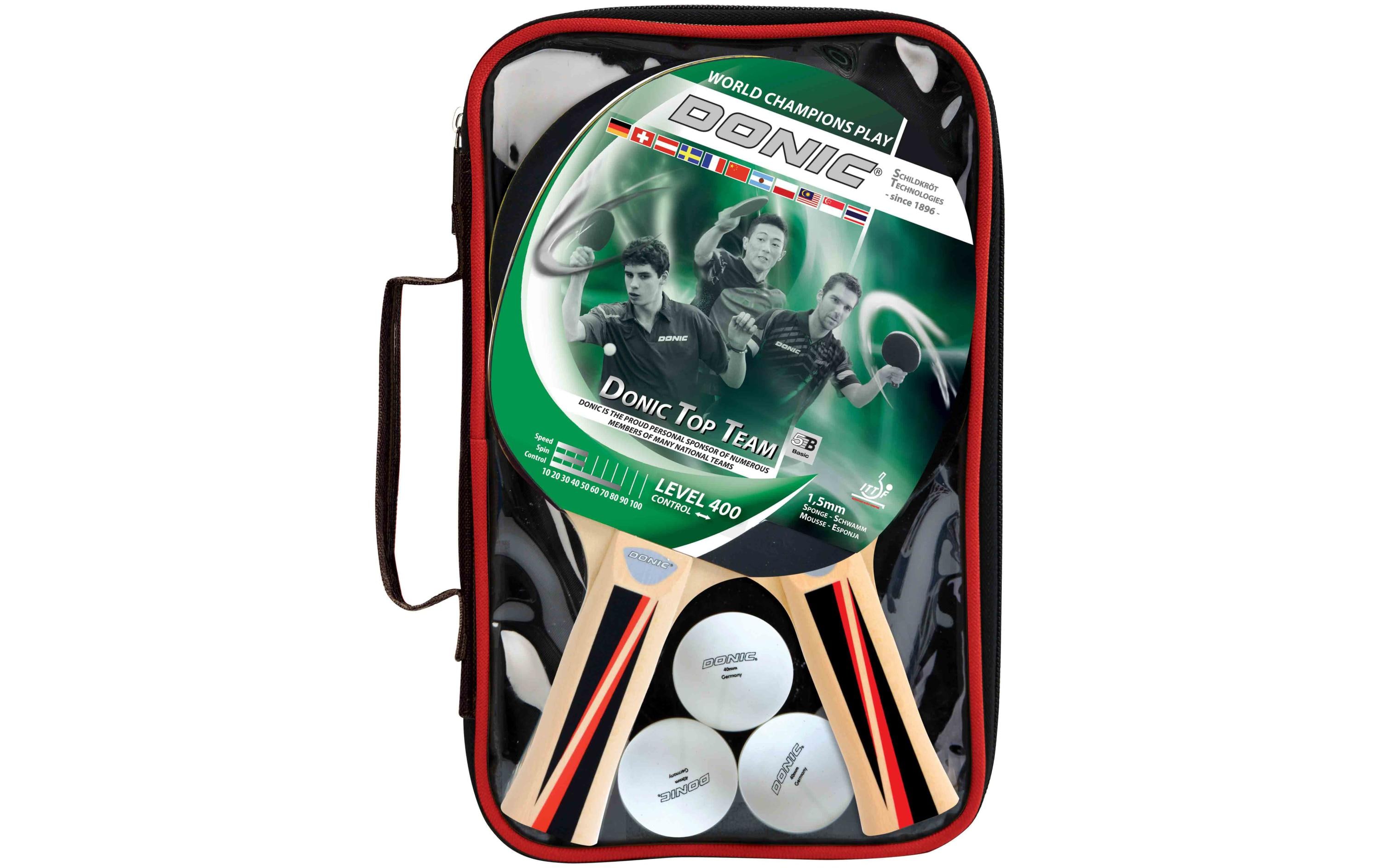 DONIC Schildkröt Tischtennis Set Top Team 400
