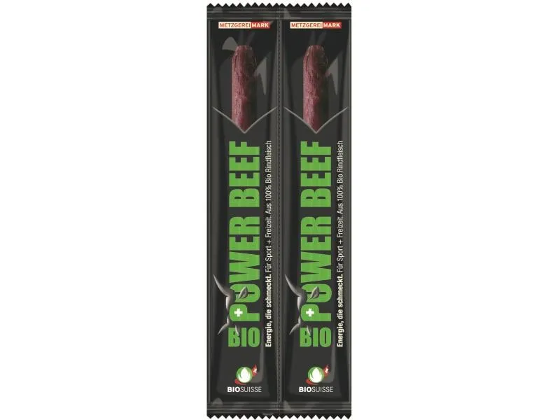 Metzgerei Mark Fleischsnack Power Beef 2x 25 g Metzgerei Mark Fleischsnack Power Beef 2x 25 g