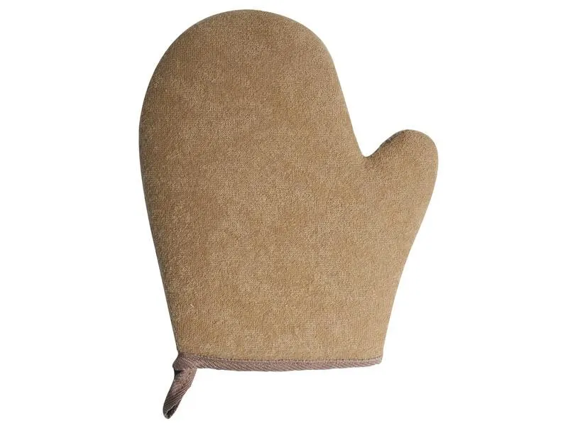 MSV Peelinghandschuh aus Jute 25 x 18 cm, Braun MSV Peelinghandschuh aus Jute 25 x 18 cm, Braun