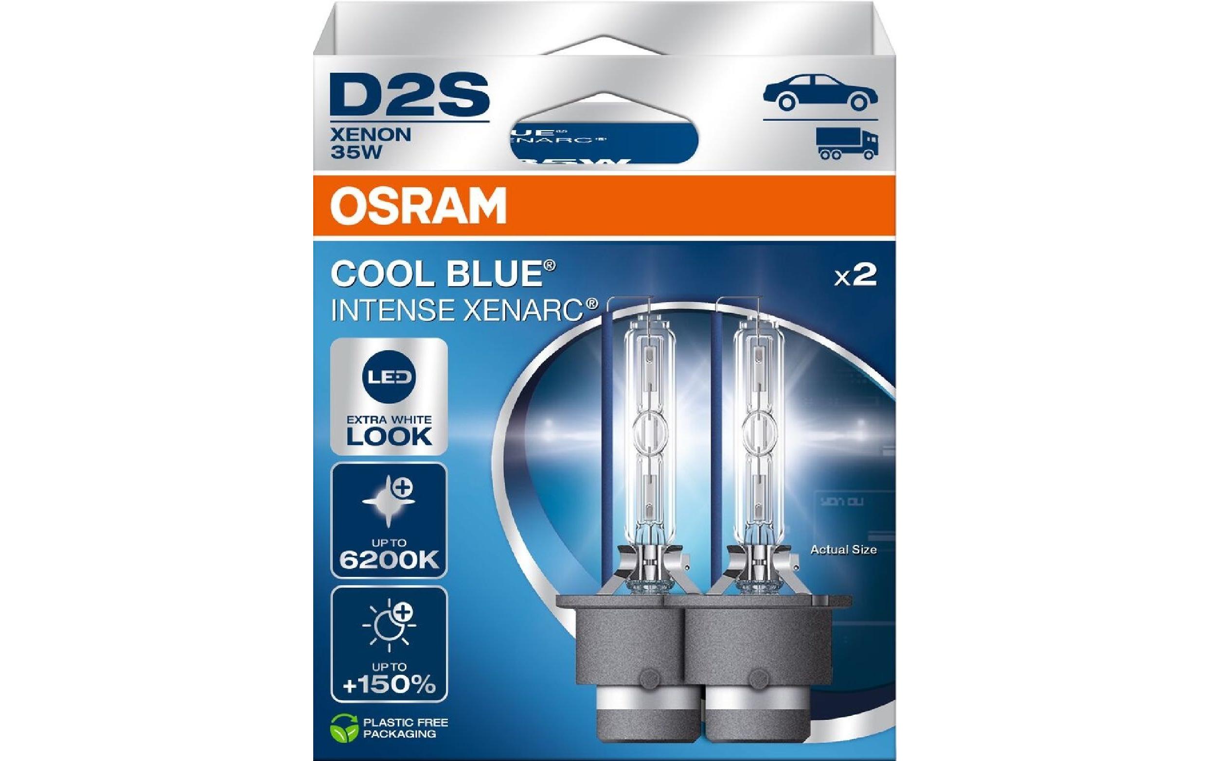 OSRAM D2S Xenarc Cool Blue Intense Duobox PKW