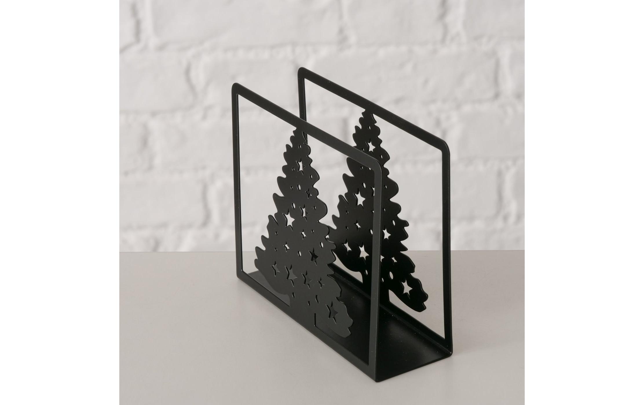 Boltze Serviettenhalter Tiam Metall, 12 x 10.2 cm