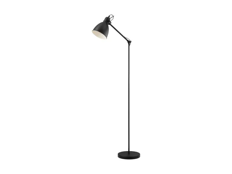 EGLO Leuchten Stehleuchte PRIDDY 1x E27 Schwarz EGLO Leuchten Stehleuchte PRIDDY 1x E27 Schwarz