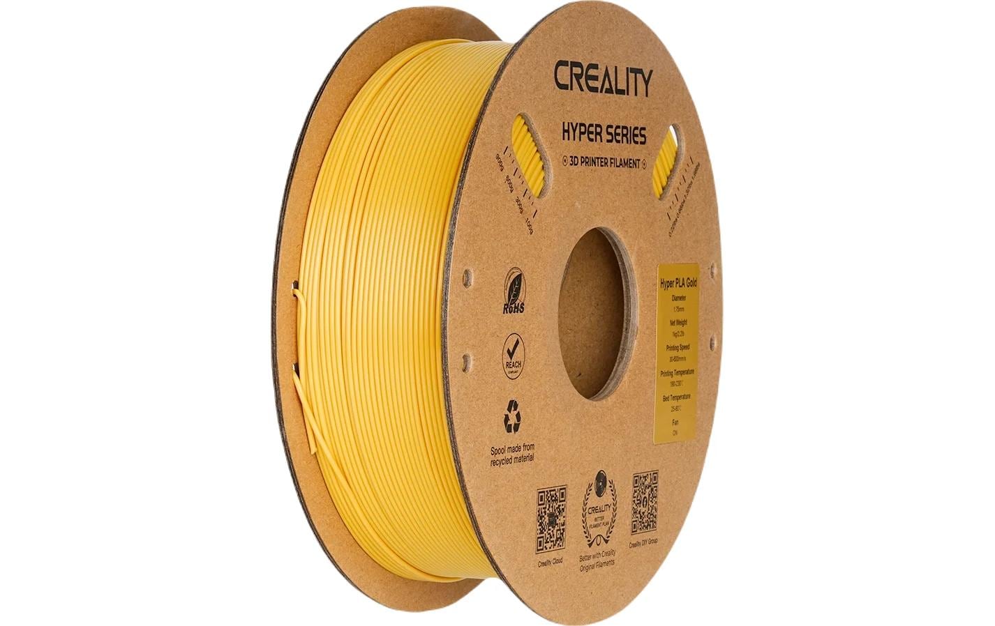 Creality Filament PLA Hyper, Gold, 1.75 mm, 1 kg