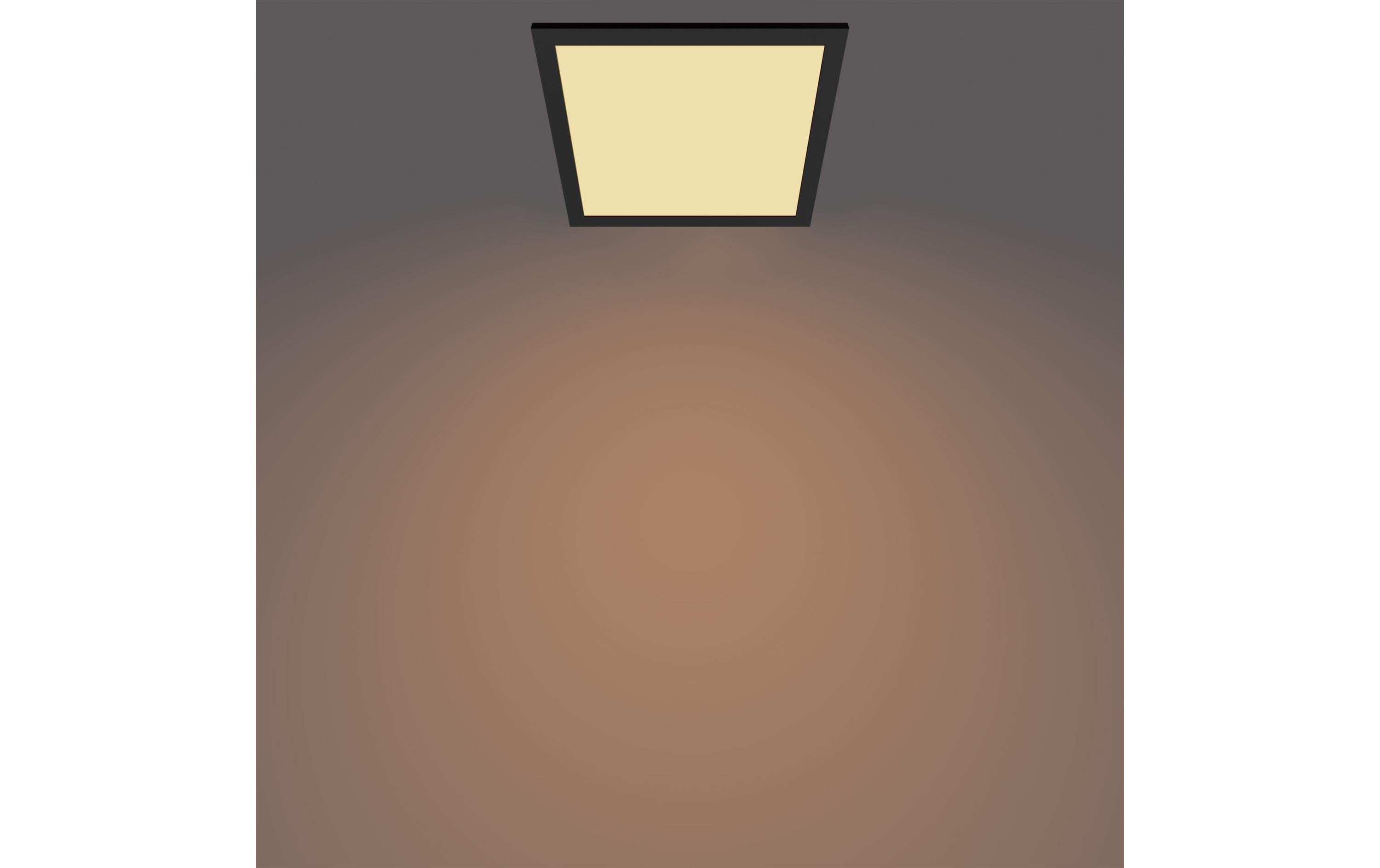 Philips Touch Deckenleuchte SceneSwitch eckig 12W 2700K schwarz